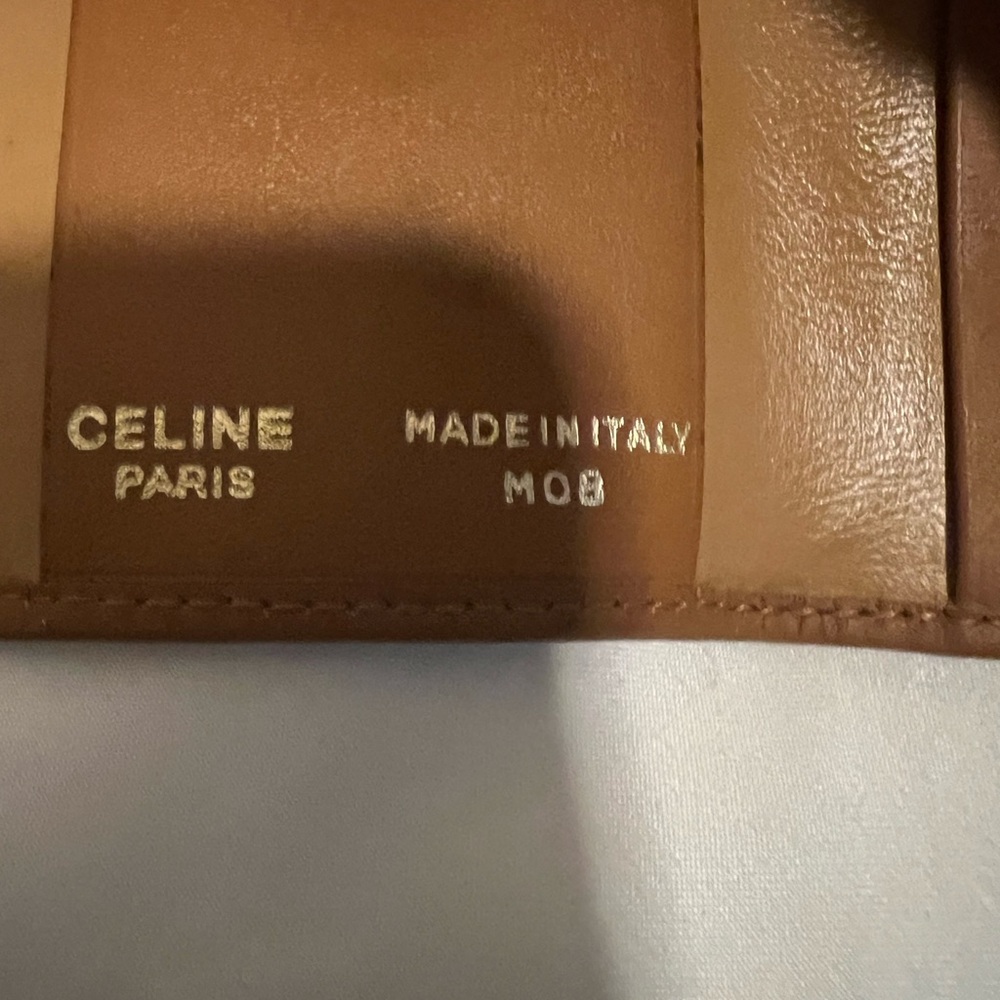 Celine Brown Leather Key Holder - Picture 3 of 10